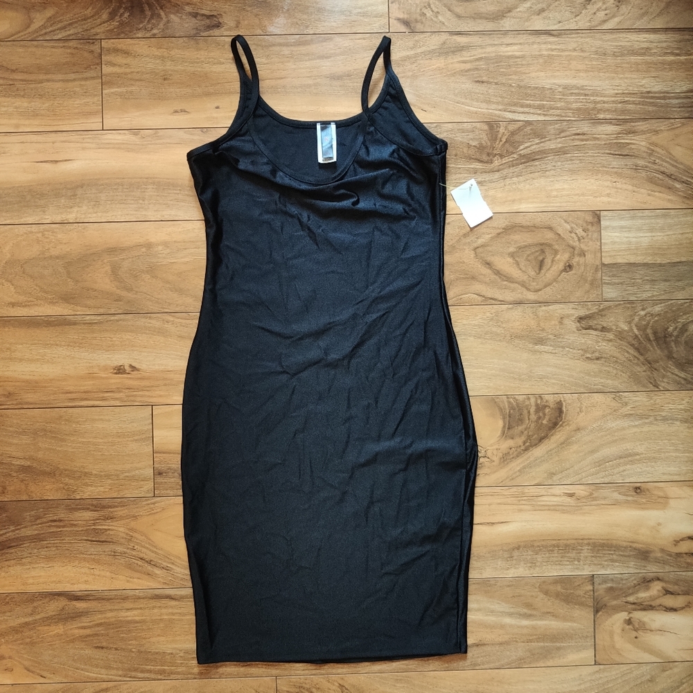 Basic Mini Black Dress - image 2